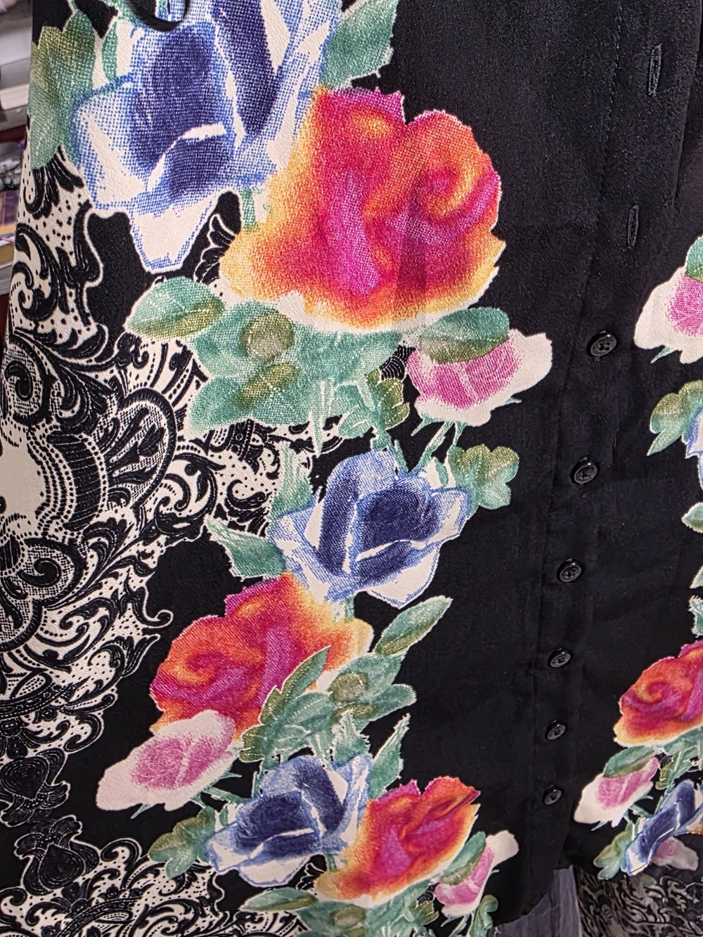 Guess Los Angelas Floral Chic High-Low Y2K Dress XS - Picture 5 of 8